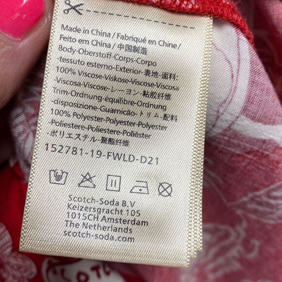 Scotch & Soda Brutus Hawaiian Shirt Size Small - Picture 5 of 7